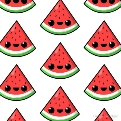 kawaii watermelon Roblox decal