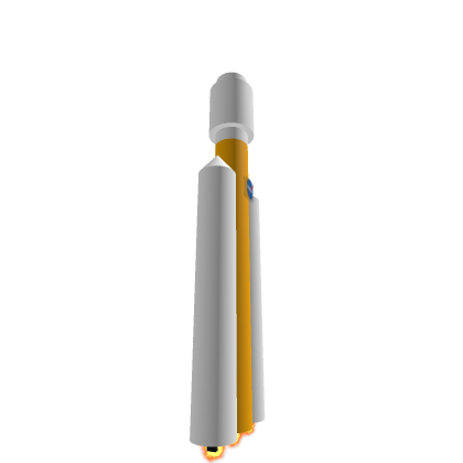 NASA Rocket with engines