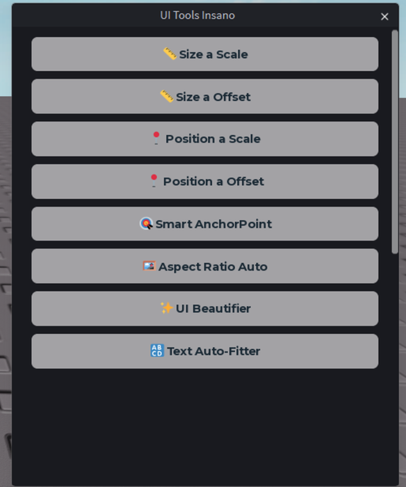 Exact UI: AutoScale & Smart Anchor preview 1