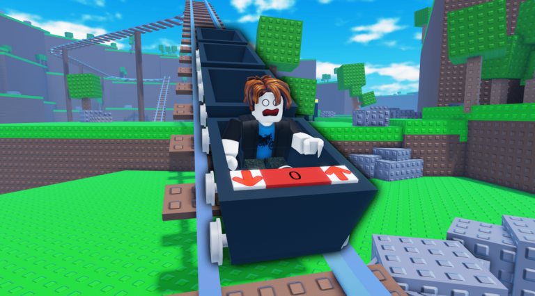 Cart Ride down a Volcano! screenshot 2