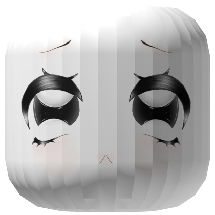 ꒰ ♡ FREE ꒱ Cute chibi face W big eyes ♡ Roblox item