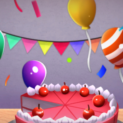 Roblox Red Cake Birthday Celebration