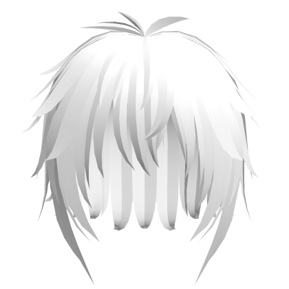 White Vkei Boy Hair Roblox item