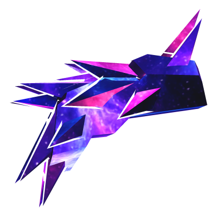 Purple Galaxy Demon Knight Pauldron (RIGHT)