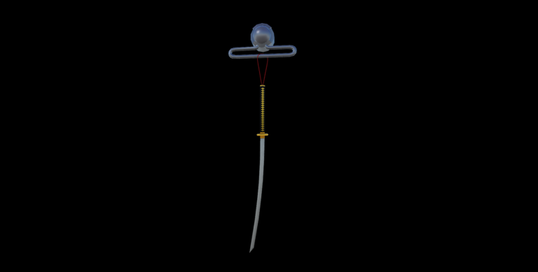 Katana Charm