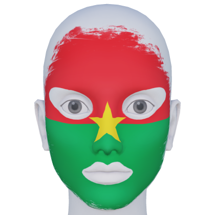 Burkina Faso Facepaint
