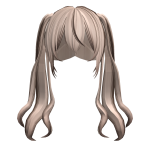 🍀Anime Long Flowy Pigtails (Brown/Blonde)