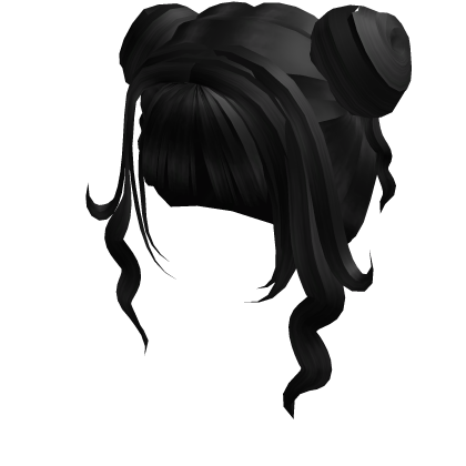 Midnight Messy Bun Hair