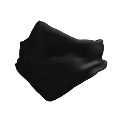 Neck Scarf Black Face Mask | Roblox Item - Rolimon's