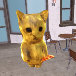 Gold El Gato Pizza Party