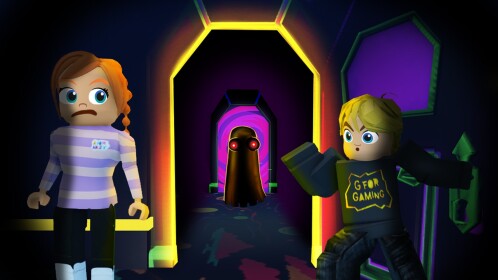 Rainbow Ghost Run - A for Adley Survive!