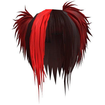 Red Niche Vkei Androgynous Styled Hair 60. 
