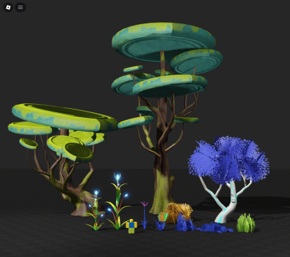Alien Plants Asset Pack PBR preview 1