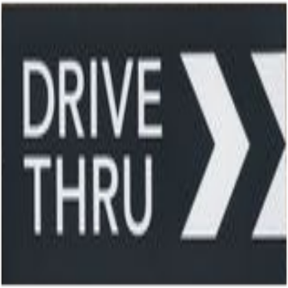 Starbucks Drive Thru Sign Roblox decal