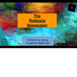 The Robloxia Newspaper