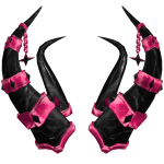 Glamorous Pink Hyperneos Horns