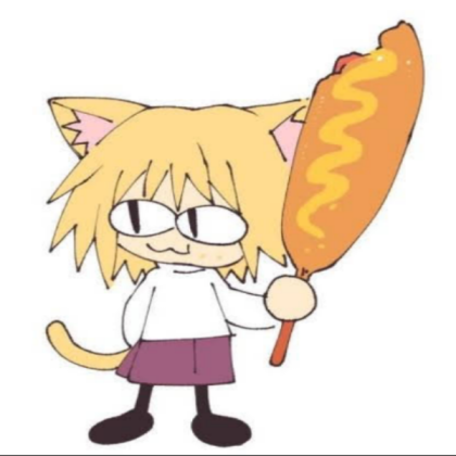 Neco Arc wit a corn dog Roblox decal