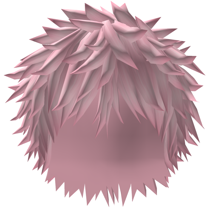 pink spiky emo hair
