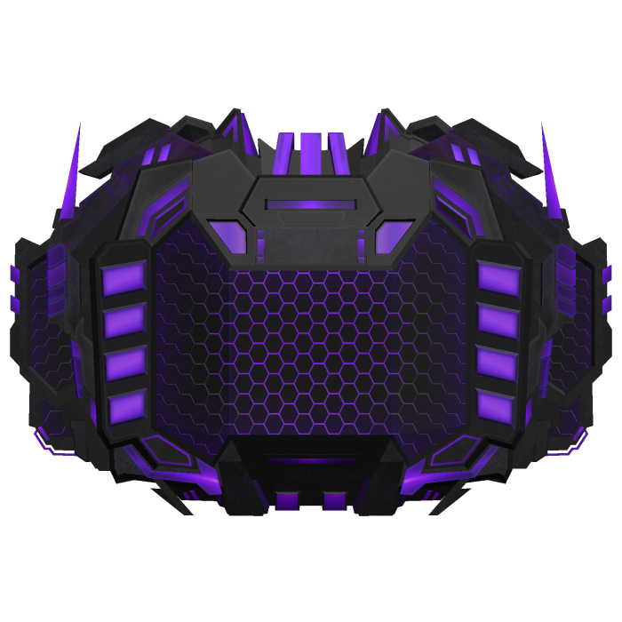 HMHD Cyber Titan Dark Ages Head (Dark)