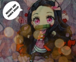 Nezuko and panda