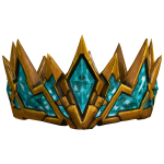 Wealthy 24k Golden Diamond Gem Crown