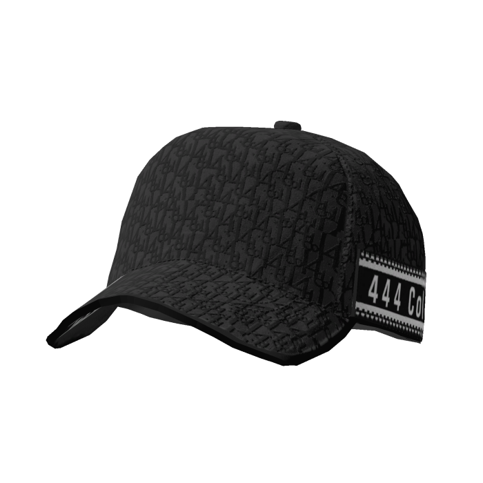 Gorra Oblique De Diseñador Black
