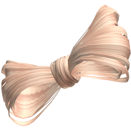 Blonde Hair Bow Roblox item