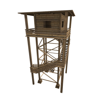 Meshes/wooden watch tower2