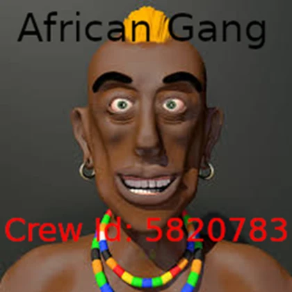 Da Hood African Gang Roblox group icon