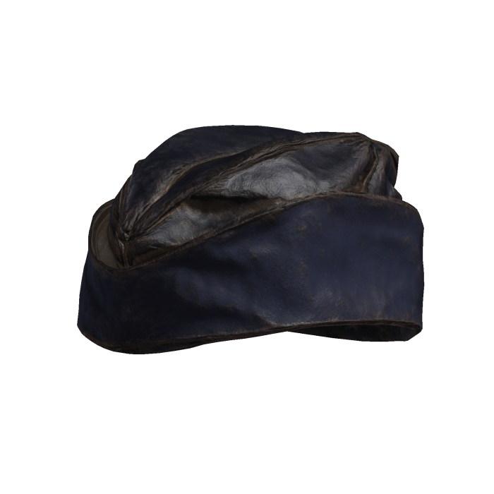 Worn Navy Army Hat