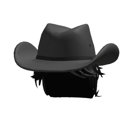 Messy Hair + Cowboy Hat