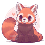 Strawberry mango foxes and kit sune
