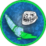 Custom Troll Roblox gamepass thumbnail
