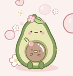 stylized avacado’s｡ｏ