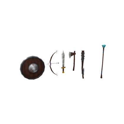 Low Poly Medieval Weapons