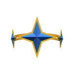Gold Sapphire Crown