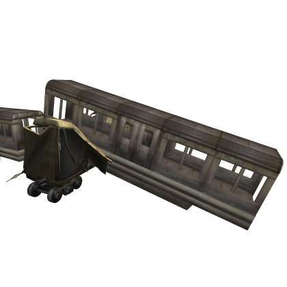 Crushed train