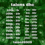 talons dhc