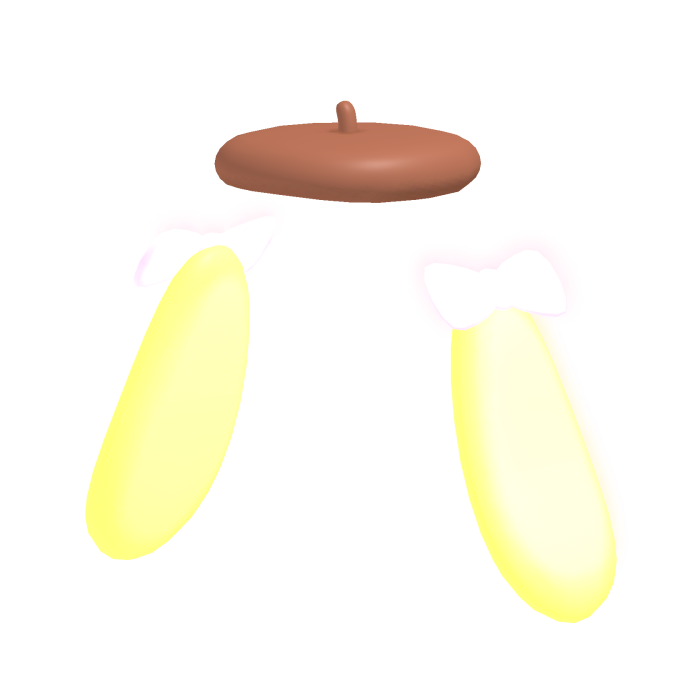 (Glowing) Cute Pompompurin Ears Pompom