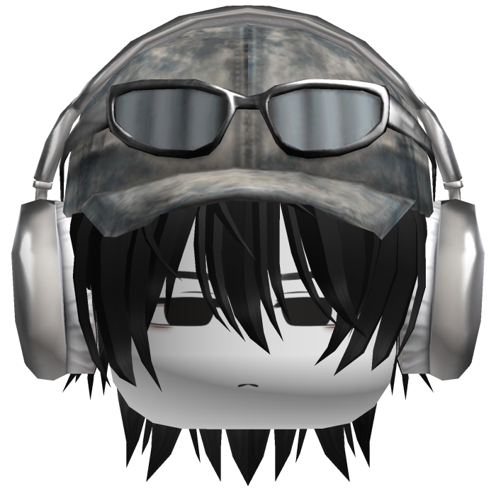 y2k cute boy w cap + headphones 