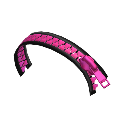 Black & Hot Pink HARAJUKU XL Zipper Roblox item