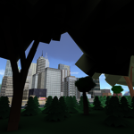 Downtown Robloxia...