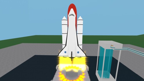 NASA - STS-Ambition - Satellite Launch Pad 