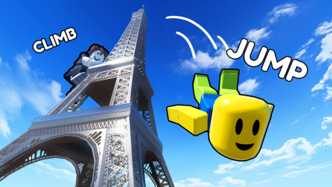 🧗Climb and Jump Tower[Summer Event-Fishing]