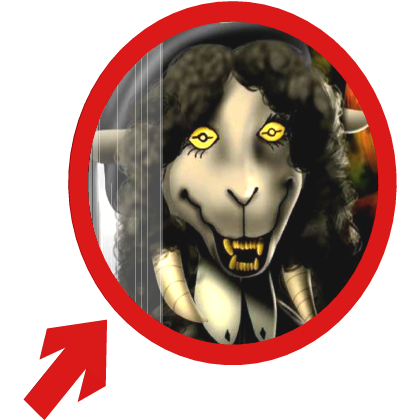 (Animated) Witch Sheep - TWF Pointing Arrow Meme