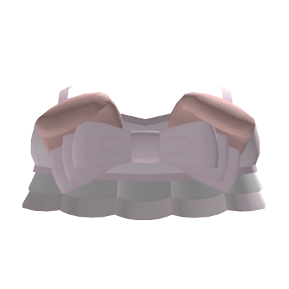 𐔌⋆ ୭ ˚. sleepy puppy bow top in pink ꒱
