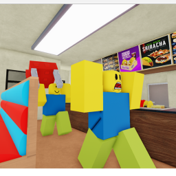 Throw Chairs at People Outside Taco Bell