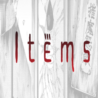  Jujutsu Shenanigans Items Roblox decal