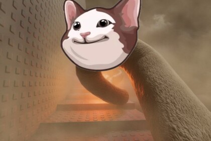 Climb Scary Pop Cat Tower