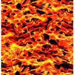 The flames of doom